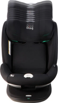 Ding Mace Black 360° I-Size Autostoel 0-36kg DI-111916 -Baby Kinderwagen Serie Winkel di 111916 ding mace black 02