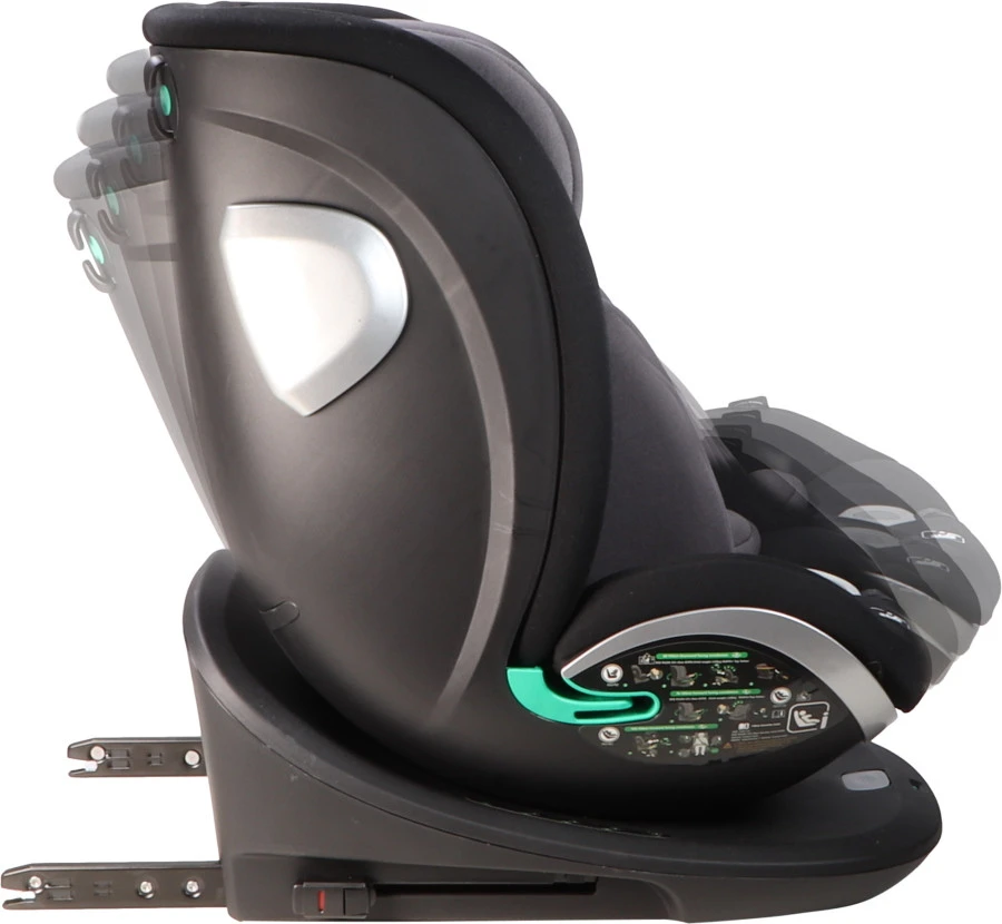 Ding Mace Black/Grey 360° I-Size Autostoel 0-36kg DI-111917 4 Ding Mace Black/Grey 360° I-Size Autostoel 0-36kg DI-111917 - Afbeelding 2