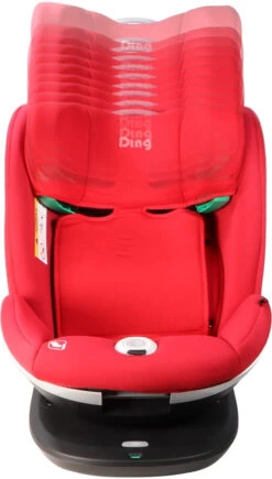Ding Mace Red 360° I-Size Autostoel 0-36kg DI-111918 -Baby Kinderwagen Serie Winkel di 111918 ding mace red 02