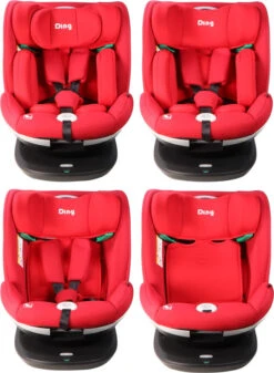 Ding Mace Red 360° I-Size Autostoel 0-36kg DI-111918 -Baby Kinderwagen Serie Winkel di 111918 ding mace red 05