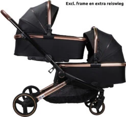 Ding Amigo Black/Rose Reiswieg DI-191707 18 Ding Amigo Black/Rose Reiswieg DI-191707 -Baby Kinderwagen Serie Winkel ding amigo black rose reiswieg di 191707