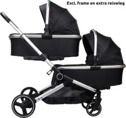 Ding Amigo Black/Silver Reiswieg DI-191705 -Baby Kinderwagen Serie Winkel ding amigo black silver reiswieg di 191705