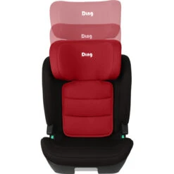 Ding Aron Red I-Size Autostoel 15-36 Kg DI-111923 -Baby Kinderwagen Serie Winkel ding aron red i size di 111923 11positions