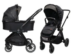 Ding Fenix Black/Black Kinderwagen DI-191701