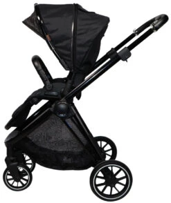 Ding Fenix Black/Black Kinderwagen DI-191701 -Baby Kinderwagen Serie Winkel ding fenix black kinderwagen6