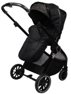Ding Fenix Black/Black Kinderwagen DI-191701 -Baby Kinderwagen Serie Winkel ding fenix black kinderwagen7
