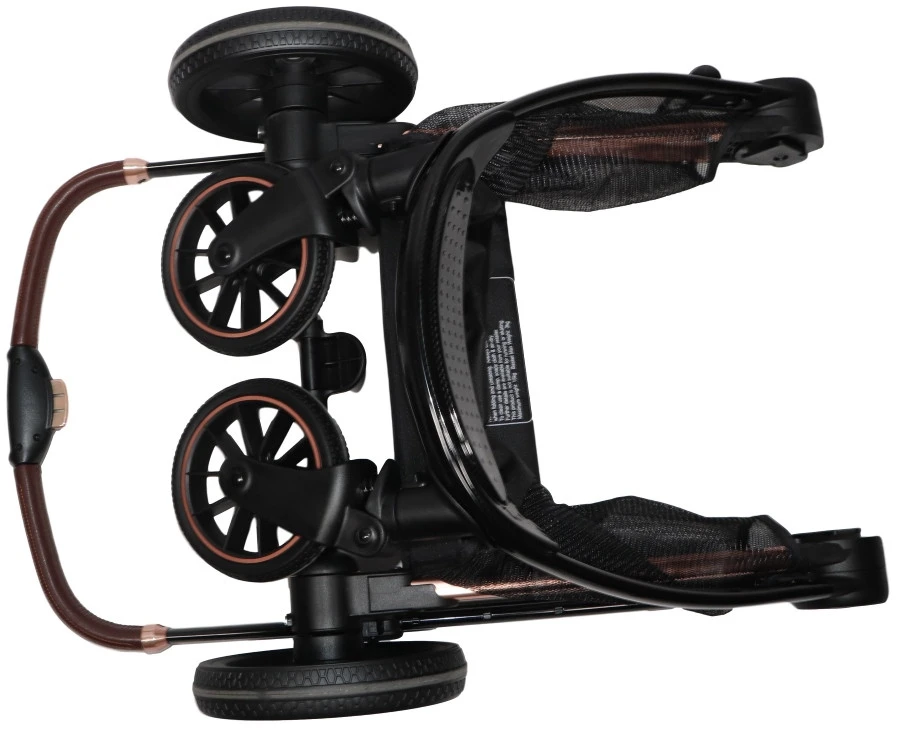 Ding Fenix Grey/Silver 3-in-1 Combi Kinderwagen Incl. Autostoel 18 Ding Fenix Grey/Silver 3-in-1 Combi Kinderwagen Incl. Autostoel - Afbeelding 16