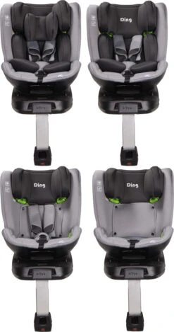 Ding Troy Black/Grey 360° I-Size Autostoel 0-36 Kg DI-101923 18 Ding Troy Black/Grey 360° I-Size Autostoel 0-36 Kg DI-101923 -Baby Kinderwagen Serie Winkel ding troy black grey 40 130 cm i size car seat 05