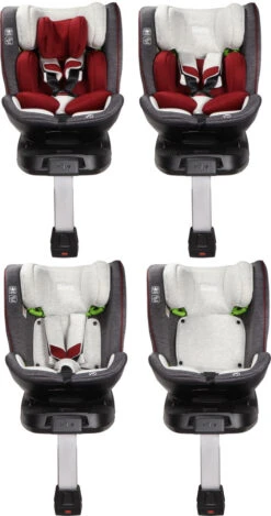 Ding Troy Red 360° I-Size Autostoel 0-36 Kg DI-101926 -Baby Kinderwagen Serie Winkel ding troy red 40 130 cm i size car seat 05