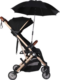 Ding Zwart UV Buggy Parasol DI-252421 -Baby Kinderwagen Serie Winkel ding zwart uv buggy parasol di 252421 3 1