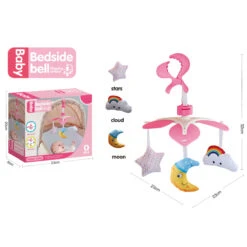 Eco Toys Pink Babymobiel Kinderwagen Speelgoed HC527702 7 Eco Toys Pink Babymobiel Kinderwagen Speelgoed HC527702 -Baby Kinderwagen Serie Winkel eco toys pink babymobiel 2