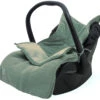Jollein Basic Knit Forest Green 3/5 Punts 0-9 Maanden Autostoel Voetenzak 025-811-65371 -Baby Kinderwagen Serie Winkel jollein basic knit forest green 3 5 punts 0 9 maanden autostoel voetenzak 025 811 65371