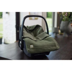 Jollein Pure Knit Leaf Green 3/5 Punts 0-9 Maanden Autostoel Voetenzak 025-811-67010 -Baby Kinderwagen Serie Winkel jollein pure knit leaf green 3 5 punts 0 9 mnd autostoel voetenzak 025 811 67010 .7 1