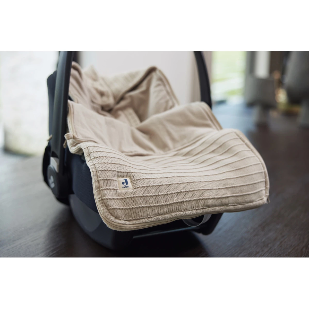 Jollein Pure Knit Nougat 3/5 Punts 0-9 Maanden Autostoel Voetenzak 025-811-67011 8 Jollein Pure Knit Nougat 3/5 Punts 0-9 Maanden Autostoel Voetenzak 025-811-67011 - Afbeelding 6