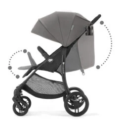 Kinderkraft Askoy Onyx Black Wandelwagen KSASKO00BLK0000 -Baby Kinderwagen Serie Winkel kinderkraft askoy wandelwagen 10 1
