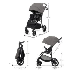 Kinderkraft Askoy Onyx Black Wandelwagen KSASKO00BLK0000 -Baby Kinderwagen Serie Winkel kinderkraft askoy wandelwagen 12 1