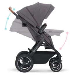 Kinderkraft B-Tour Ash Grey 3-in-1 Combi Kinderwagen Incl. Autostoel KSBTOU00DGR3000 -Baby Kinderwagen Serie Winkel kinderkraft b tour 3 in 1 ash grey wandelwagen ksbtou00dgr3000 11 1920x1920