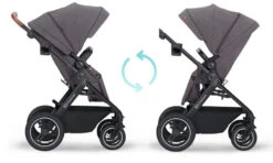 Kinderkraft B-Tour Ash Grey 3-in-1 Combi Kinderwagen Incl. Autostoel KSBTOU00DGR3000 -Baby Kinderwagen Serie Winkel kinderkraft b tour 3 in 1 ash grey wandelwagen ksbtou00dgr3000 12 1920x1920