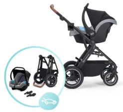 Kinderkraft B-Tour Ash Grey 3-in-1 Combi Kinderwagen Incl. Autostoel KSBTOU00DGR3000 -Baby Kinderwagen Serie Winkel kinderkraft b tour 3 in 1 ash grey wandelwagen ksbtou00dgr3000 17 1920x1920