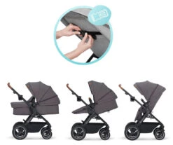 Kinderkraft B-Tour Ash Grey 3-in-1 Combi Kinderwagen Incl. Autostoel KSBTOU00DGR3000 -Baby Kinderwagen Serie Winkel kinderkraft b tour 3 in 1 ash grey wandelwagen ksbtou00dgr3000 7 1920x1920 kopie