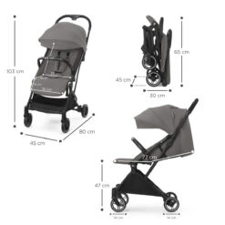Kinderkraft Indy 2 Cozy Grey Wandelwagen KSINDY00GRY0000 -Baby Kinderwagen Serie Winkel kinderkraft indy 2 cozy grey wandelwagen ksindy00gry0000 7