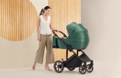 Kinderkraft Prime 2 Venezian Black 3-in-1 Kinderwagen Incl. Autostoel KSPRIM02BLK3000 -Baby Kinderwagen Serie Winkel kinderkraft prime 2 kinderwagen sfeerfoto 2