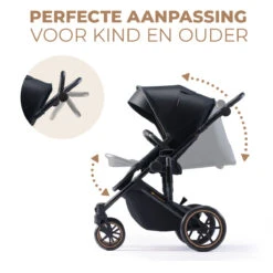 Kinderkraft Prime 2 Venezian Black 3-in-1 Kinderwagen Incl. Autostoel KSPRIM02BLK3000 -Baby Kinderwagen Serie Winkel kinderkraft prime 2 venezian black 3in1 kinderwagen ksprim02blk3000 4