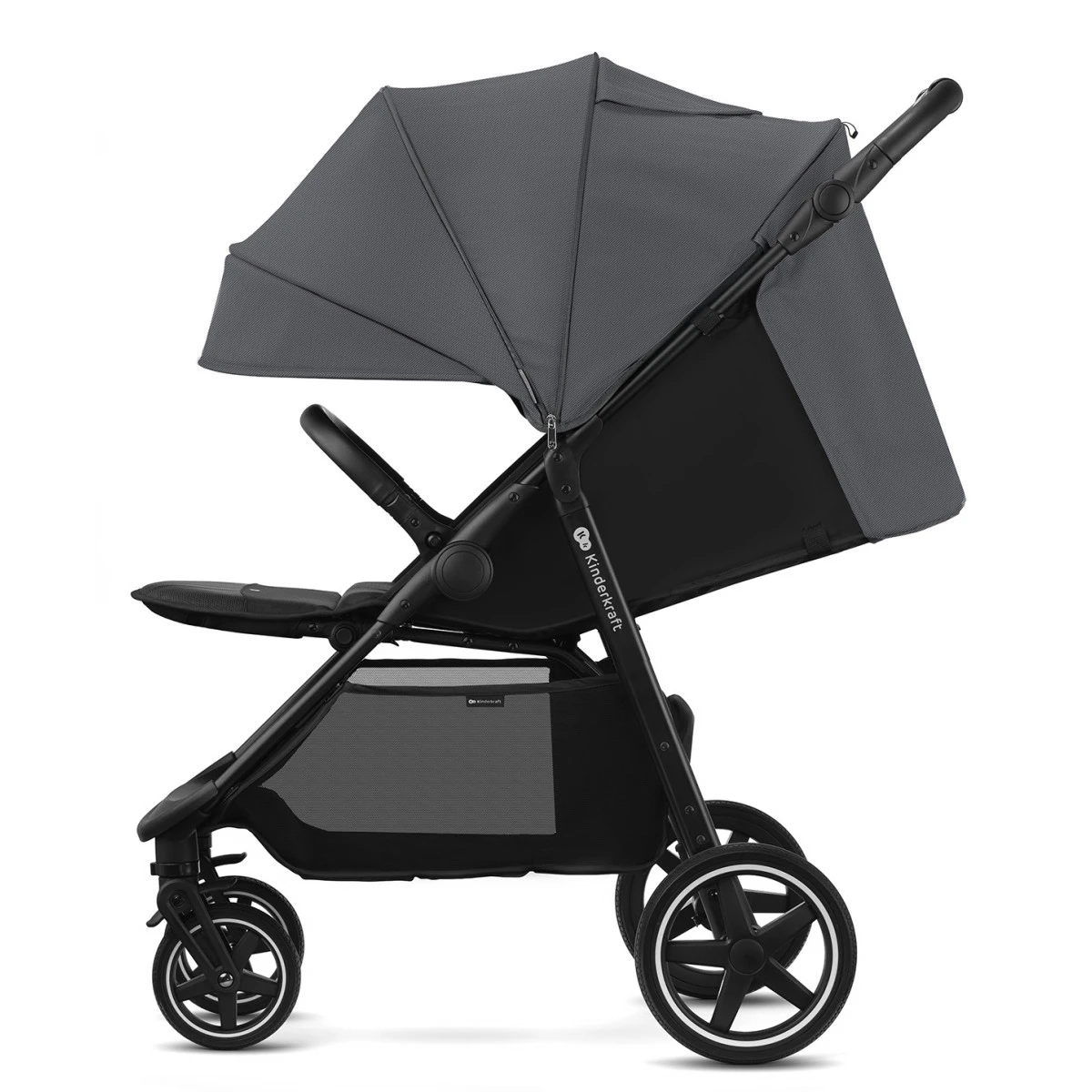 Kinderkraft Route Platinum Grey Wandelwagen KSROUT00GRY0000 6 Kinderkraft Route Platinum Grey Wandelwagen KSROUT00GRY0000 - Afbeelding 4