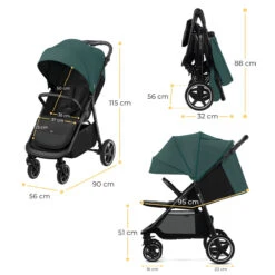 Kinderkraft Route Midnight Black Wandelwagen KSROUT00BLK0000 38 Kinderkraft Route Midnight Black Wandelwagen KSROUT00BLK0000 -Baby Kinderwagen Serie Winkel kinderkraft route wandelwagen 26 2