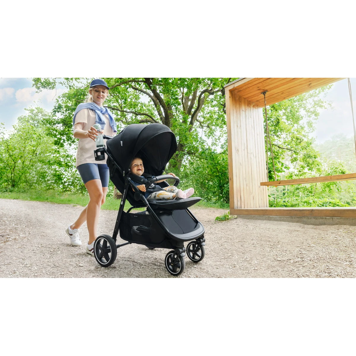Kinderkraft Route Platinum Grey Wandelwagen KSROUT00GRY0000 21 Kinderkraft Route Platinum Grey Wandelwagen KSROUT00GRY0000 - Afbeelding 19