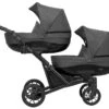 Kunert Booster Black Graphite Tandem Duowagen BO-03-BLACK -Baby Kinderwagen Serie Winkel kunert booster black graphite tandem duowagen bo 03 black