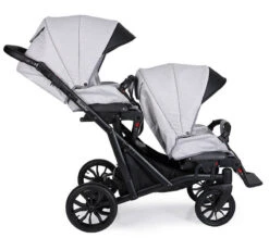 Kunert Booster Black Graphite Tandem Duowagen BO-03-BLACK -Baby Kinderwagen Serie Winkel kunert booster black graphite tandem duowagen bo 03 black 6