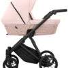 Kunert Ivento Black Smoky Pink 2-in-1 Kinderwagen IVE-11-BLACK -Baby Kinderwagen Serie Winkel kunert ivento black smoky pink 2 in 1 kinderwagen ive 11 black 00