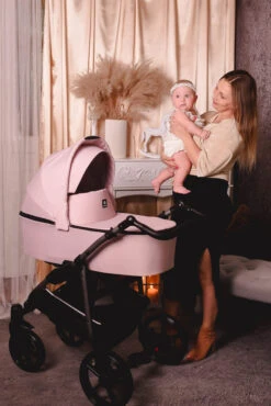 Kunert Mata Black Pink 2-in-1 Combi Kinderwagen MATA-06-BLACK -Baby Kinderwagen Serie Winkel kunert mata black pink 2 in 1 combi kinderwagen mata 06 black 5