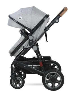 Lorelli Lora Cool Grey Elephants 3-in-1 Combi Kinderwagen Incl. Autostoel 1002128-2123D -Baby Kinderwagen Serie Winkel lorelli lora cool grey elephants 3 in 1 5