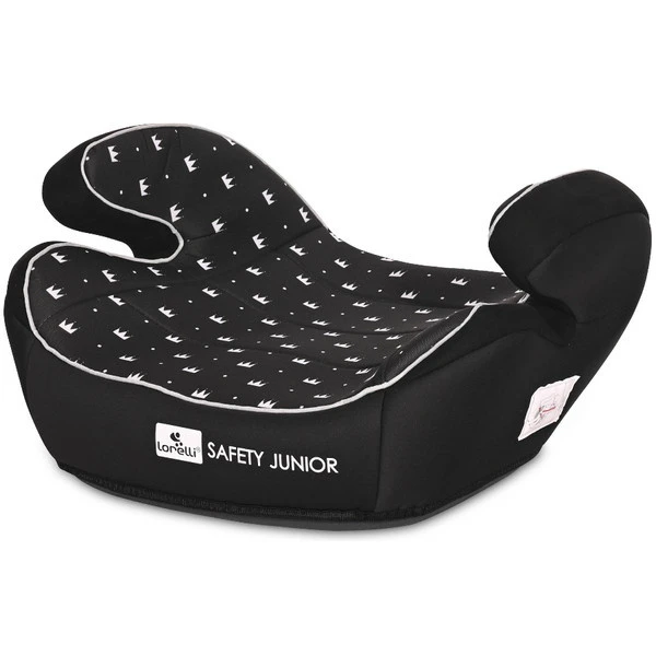 Lorelli Safety Junior Fix Black Crowns 15-36 Kg Isofix Booster 1007133-2105 3 Lorelli Safety Junior Fix Black Crowns 15-36 Kg Isofix Booster 1007133-2105