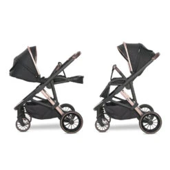 Lorelli Aria Black 3-in-1 Kinderwagen Incl. Autostoel 1002177-2352 -Baby Kinderwagen Serie Winkel lorelli aria 3 in 1 combi details sfeer 7 2