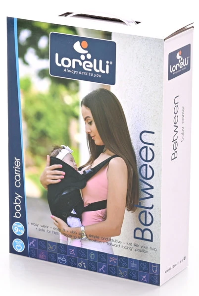 Lorelli Between Dark Grey & Black Draagzak 1001013-0004 4 Lorelli Between Dark Grey & Black Draagzak 1001013-0004 - Afbeelding 2