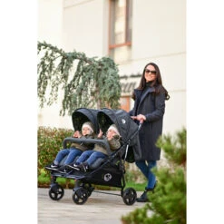 Lorelli Duo Black Duowagen Incl. Luiertas 1002154-2305 -Baby Kinderwagen Serie Winkel lorelli duo cool grey duowagen incl. luiertas 1002154 2386 2 1