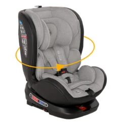 Lorelli Nebula Grey Leather 0-36kg Isofix 360° Autostoel 1007138-2353