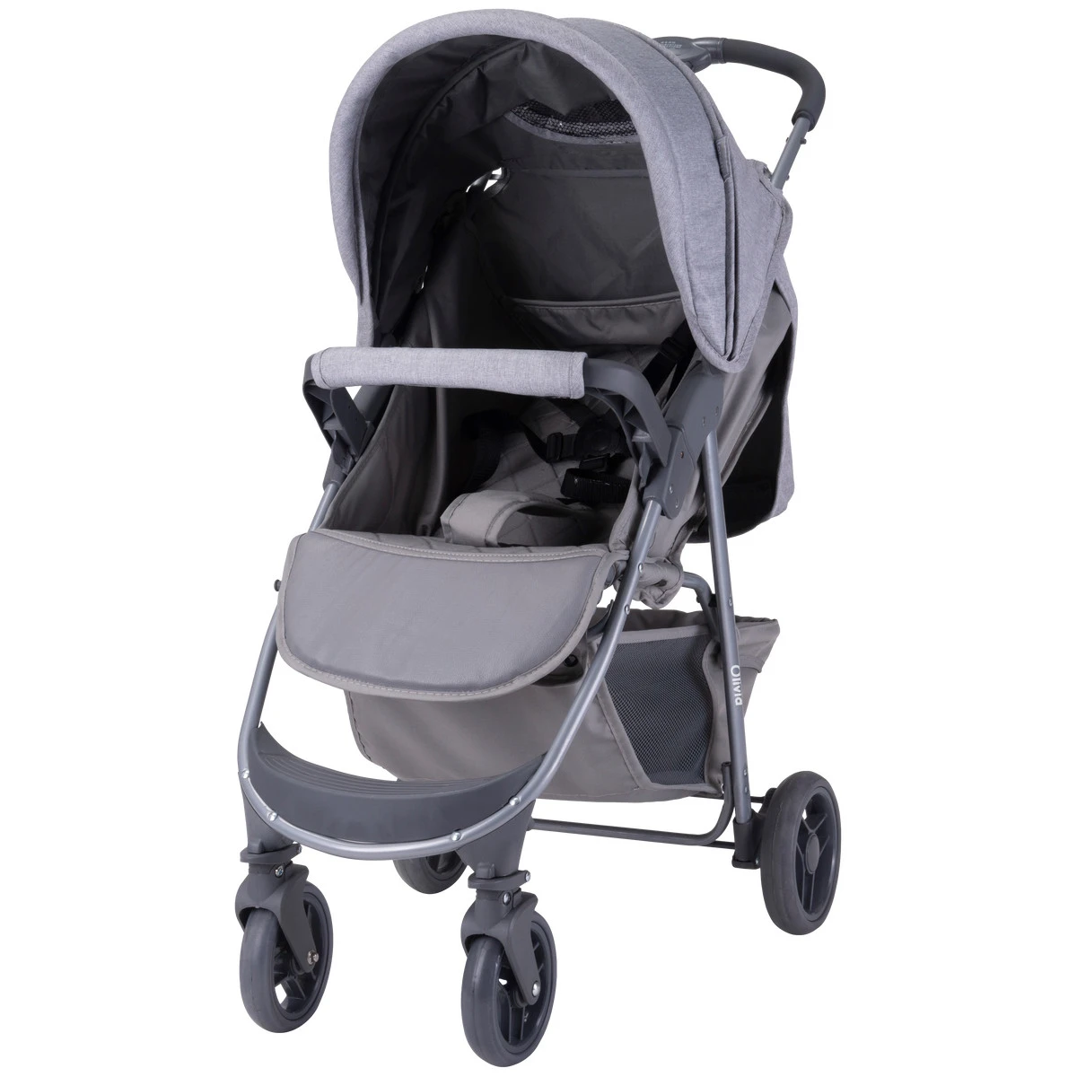 Lorelli Olivia Basic Cool Grey Wandelwagen 1002186-2386 3 Lorelli Olivia Basic Cool Grey Wandelwagen 1002186-2386