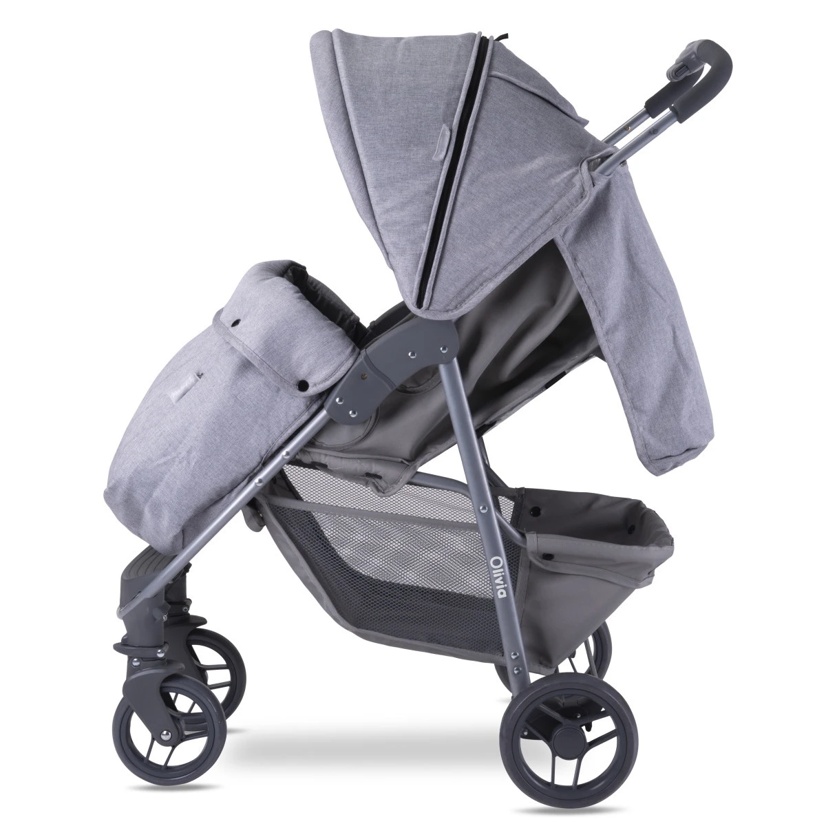 Lorelli Olivia Basic Cool Grey Wandelwagen 1002186-2386 5 Lorelli Olivia Basic Cool Grey Wandelwagen 1002186-2386 - Afbeelding 3