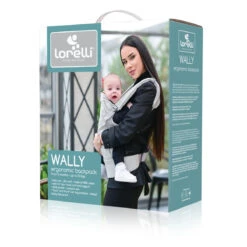 Lorelli Wally Grey Floral Ergonomische Draagzak 1001016-0001 -Baby Kinderwagen Serie Winkel lorelli wally grey floral ergonomische draagzak 1001016 0001 3