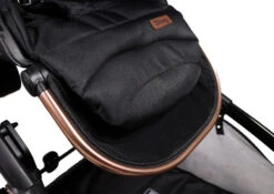 Ding Amigo Black/Rose Tandem Duowagen DI-191706 -Baby Kinderwagen Serie Winkel mamaloes ding amigo rosegoud 40