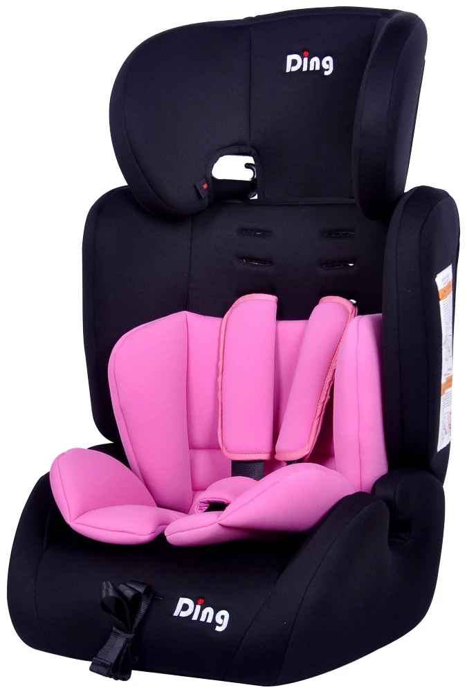 Ding Bas Roze Autostoel 9-36 Kg CS003 3 Ding Bas Roze Autostoel 9-36 Kg CS003