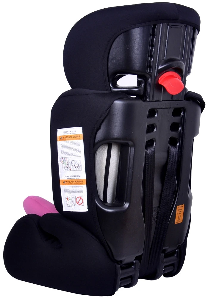 Ding Bas Roze Autostoel 9-36 Kg CS003 7 Ding Bas Roze Autostoel 9-36 Kg CS003 - Afbeelding 5