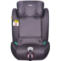 Ding York Red Leather I-Size Autostoel 9-36 Kg K63 -Baby Kinderwagen Serie Winkel mamaloes ding york black i size autostoel 9 36 kg k63 4 3