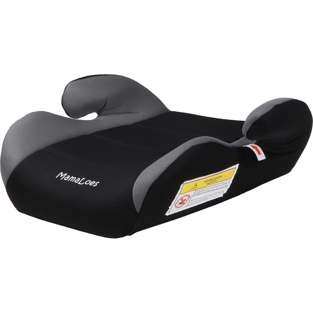 MamaLoes Emma Grijs/Zwart Booster Stoelverhoger 15-36kg ML050204 5 MamaLoes Emma Grijs/Zwart Booster Stoelverhoger 15-36kg ML050204 - Afbeelding 3