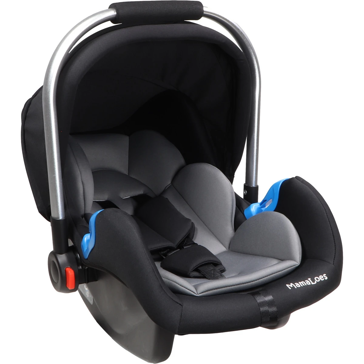 MamaLoes Sena Grijs/Zwart Autostoel 0-13kg ML050208 4 MamaLoes Sena Grijs/Zwart Autostoel 0-13kg ML050208 - Afbeelding 2