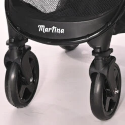 Lorelli Martina Tropical Flowers Wandelwagen 1002171-2388 -Baby Kinderwagen Serie Winkel martina swivelling front wheels 2